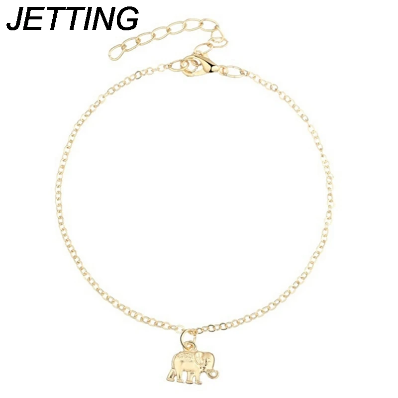 JETTING 2017 HOT NEW Lucky Elephant Women Ankle Chain Anklet Bracelet Foot Sandal Barefoot Beach
