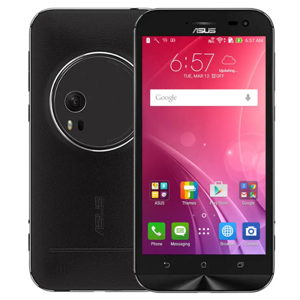 Оригинальный ASUS ZenFone Zoom ZX551ML 4G кожаный чехол Intel Atom Z3580 2 3 ГГц 4 Гб 64 5 дюймов