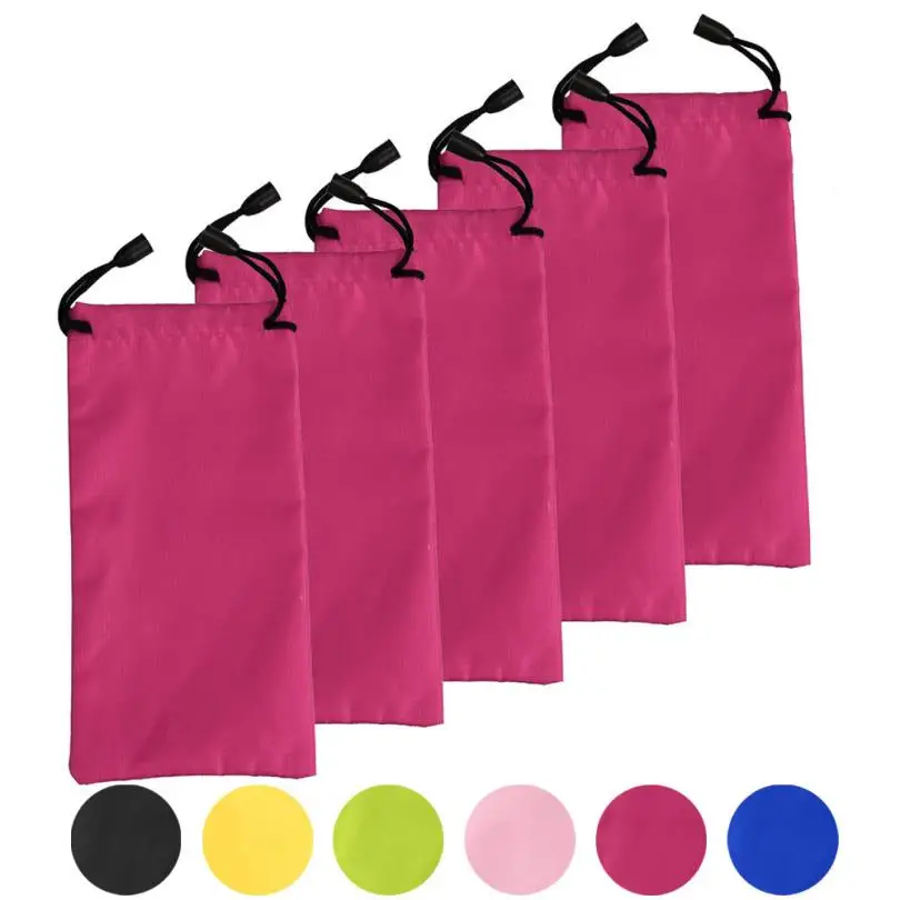 Wholesale 5PCS Travel Accessories 16.8cmx8cm Drawstring Dust Pouch Bag