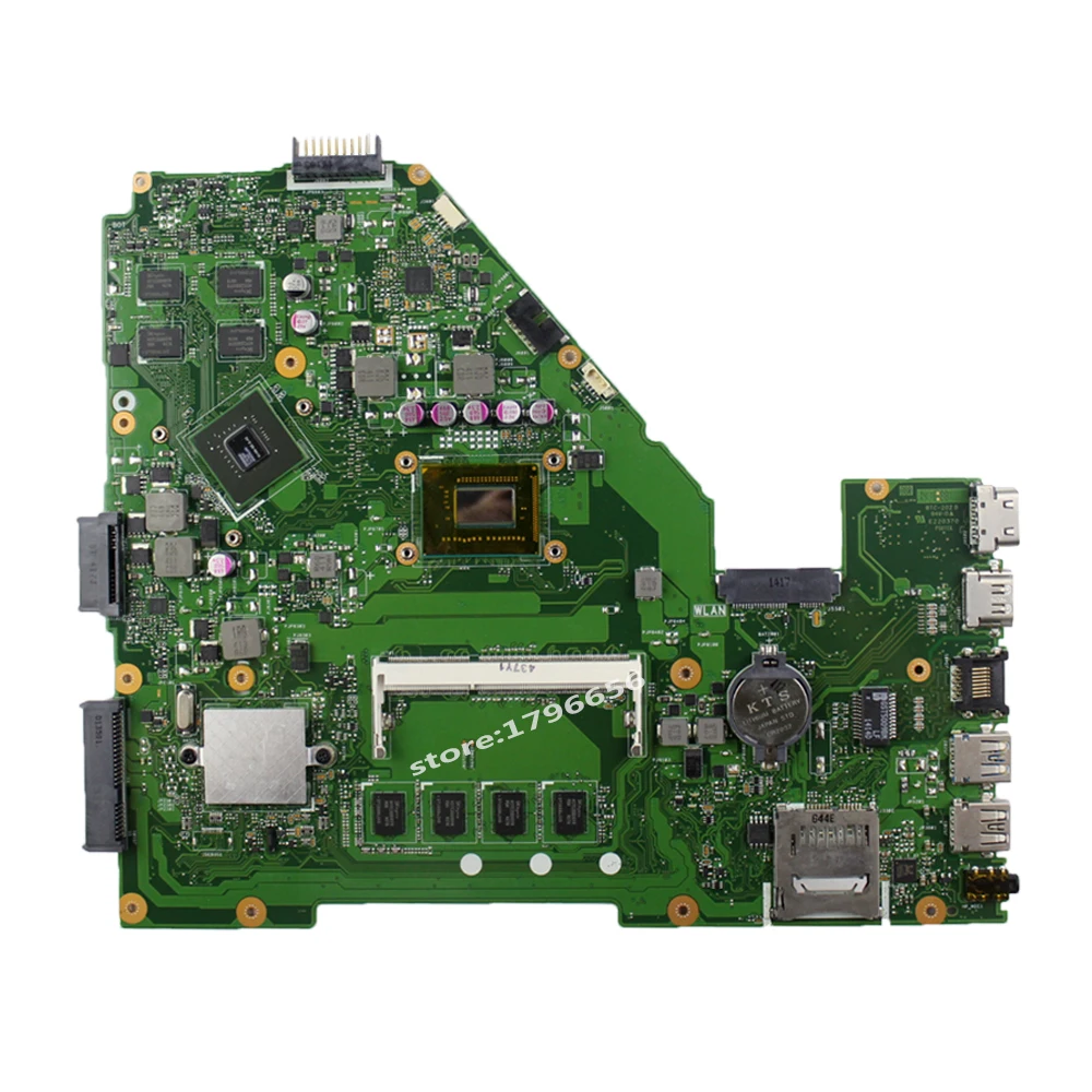  For ASUS X550C X552C X550CC R510CC DDR3 Laptop Motherboard GT 720M 2GB I3 CPU 4GB RAM HM76 X550CC R