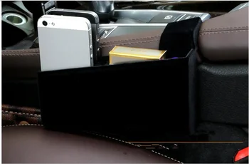 

Car Seat Crevice Storage Box Grain Organizer Gap Slit filler Holder For BMW 5GT F07 2011 - 2015