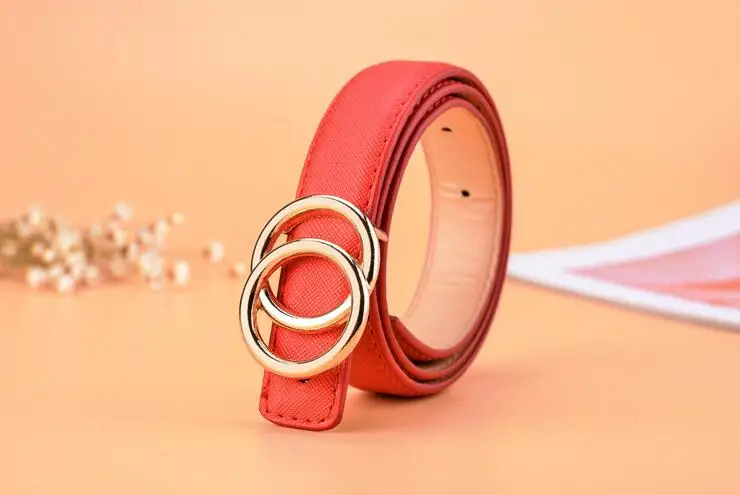 HOT Boy Fashion pure color belt baby waist belt children deserve to act the role of the PU leather boys leisure s