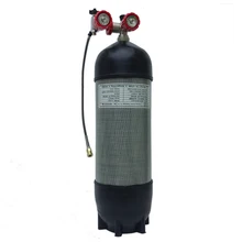 AC10910191 HPA 9L CE 4500Psi пистолет PCP/пневматическая винтовка сжатого воздуха/Пейнтбольный бак/аксессуары+ предохранительный клапан+ АЗС+ Защитная чашка