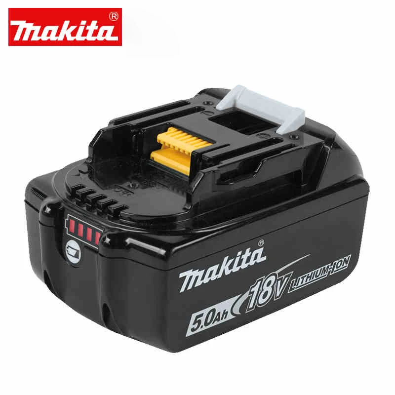 Япония Makita 18 В литиевая батарея BL1830/40/50B зарядка электроинструмент аксессуары батарея BL1815N заряд дисплей