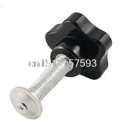 

12mm Male Thread 50mm Dia Black Star Head Clamping Knob