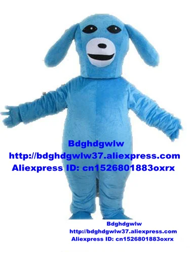 

Blue Dachshund Beagle Labrador Rottweiler Springer Spaniel Dog Mascot Costume Adult Advertising Drive,Carnival Fiesta zx199
