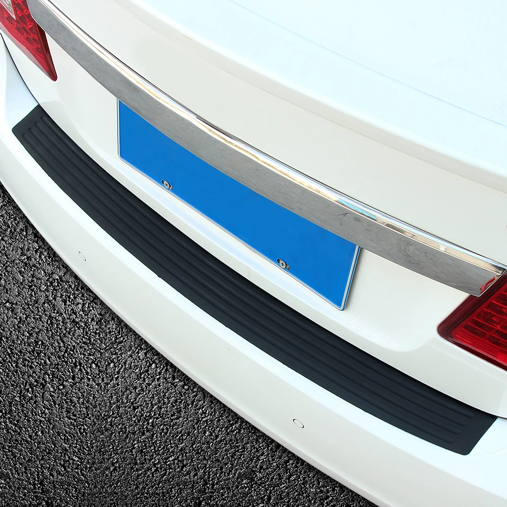 

VCiiCCar Rear Bumper Scuff Protective Sill Pedals Cover For Ford Fiesta Focus MK2 MK3 MK4 ST RS Ecosport Mondeo Fusion Taurus