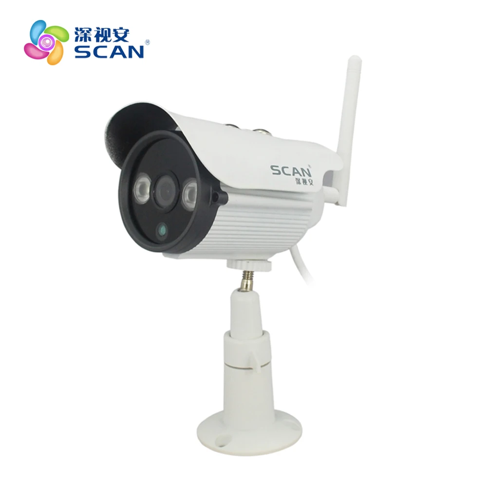 1.0mp 720 P Wi Fi Пуля Ip камера Открытый Onvif 2,0 видеонаблюдения белый Веб камера водостойкие Cctv Бесплатная доставка Лидер продаж
