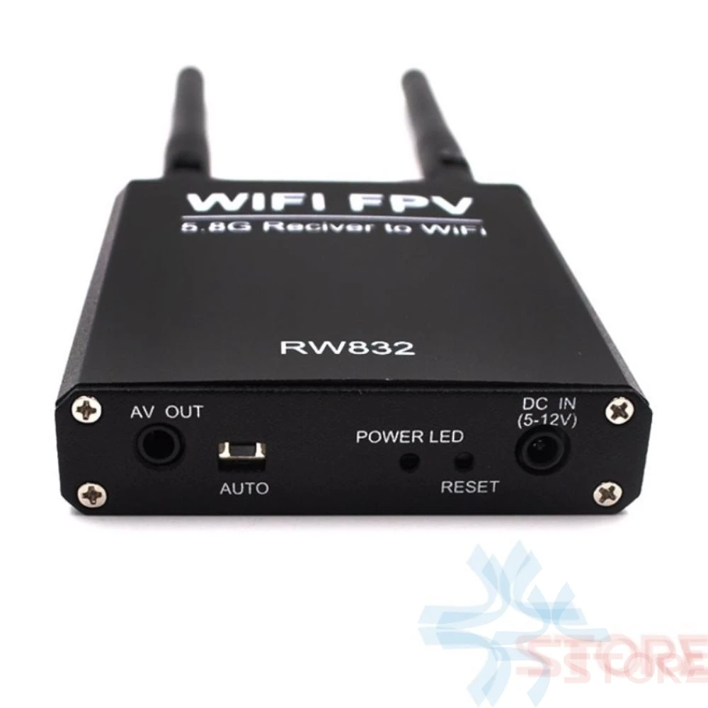  FPV WIFI Receiver Screen Display Module 5.8G AV Signal Transfer to WIFI Transmission for IOS Androi