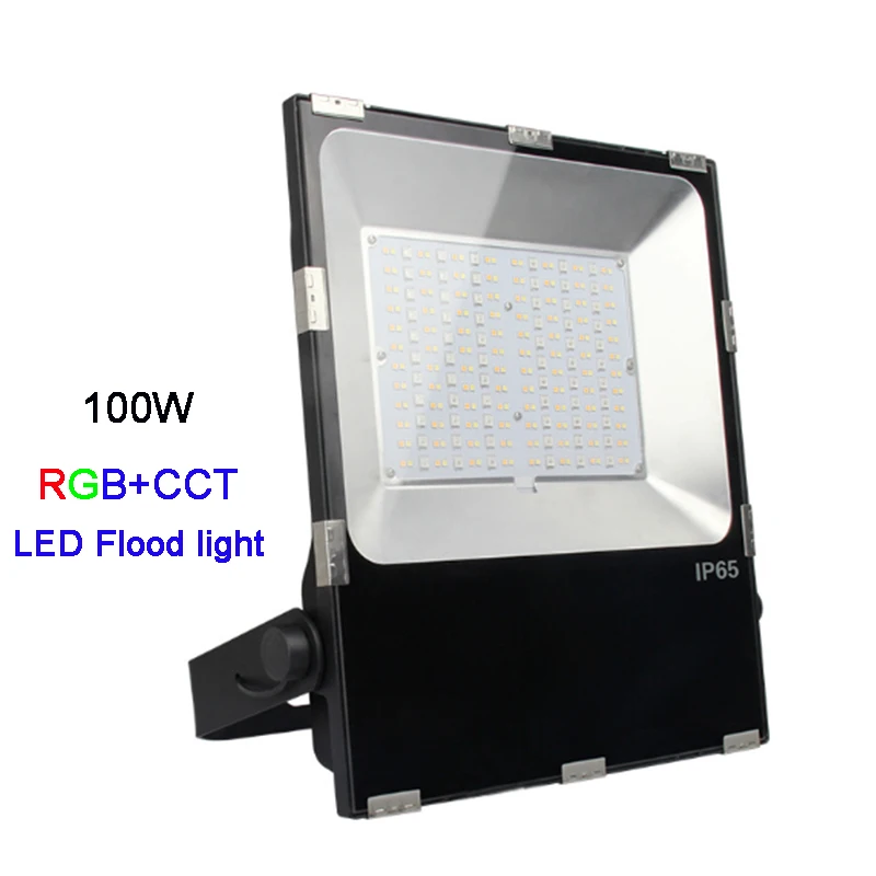 

Miboxer 100W RGB+CCT LED Floodlight IP65 Waterproof FUTT07 LED Outdoor Lighting compatible with FUT089/FUT092/B8 Remote control