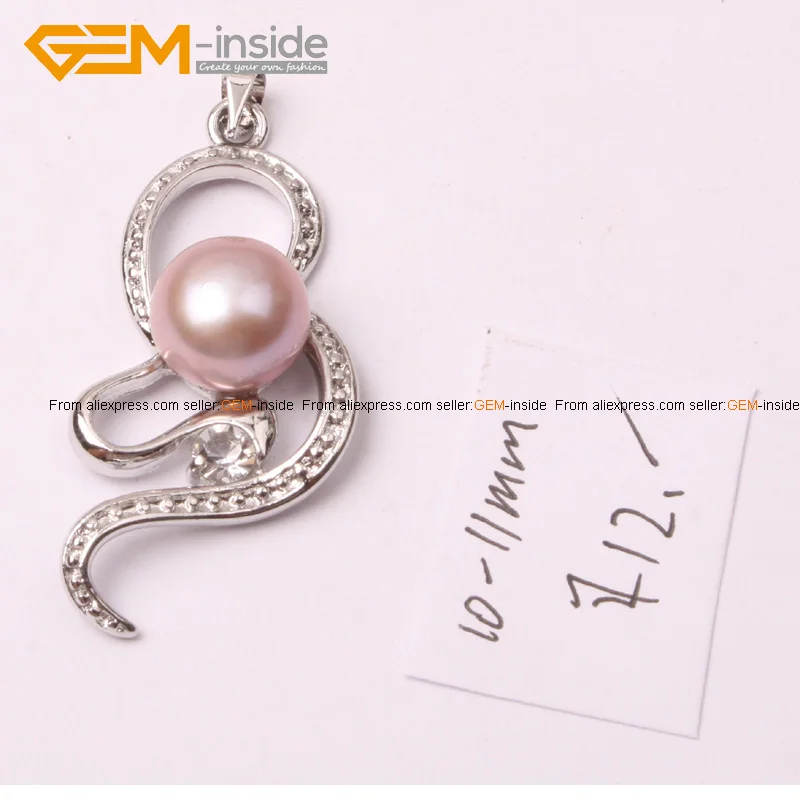 Pearl White Earrings 10-11mm Gold Plated Pendant  ...