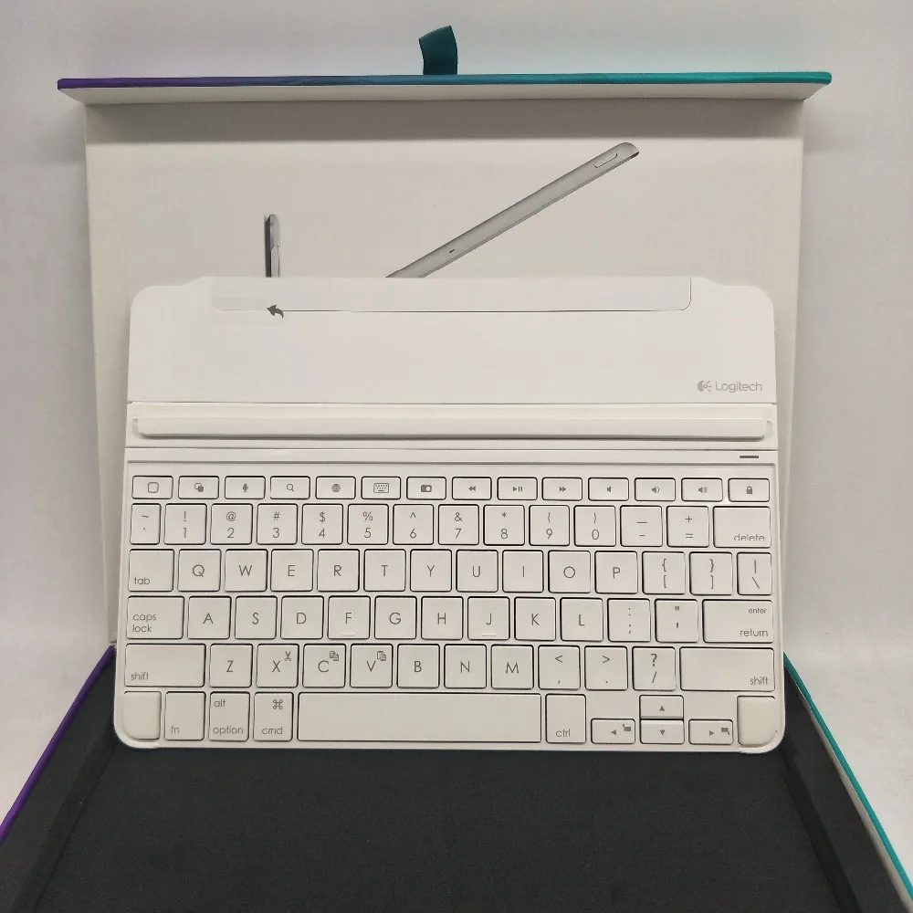 Оригинальный чехол logitech ik1061 для iPad air2 с bluetooth клавиатурой|Клавиатуры| |
