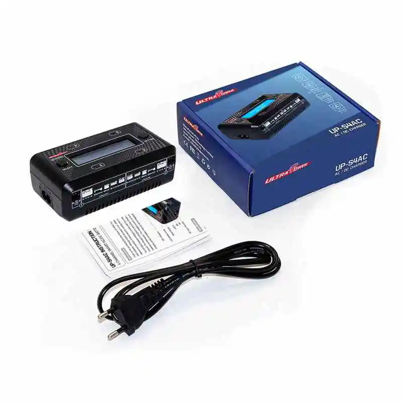 Обновление 2019 UP S4AC 4x7 W 1A AC/DC 1 S 2 LiPO/LiHV 6 NiMH/зарядное устройство для аккумуляторов NiCd