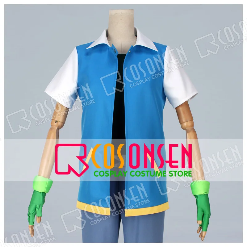 

Костюм для косплея ONSEN Ash Ketchum, полный комплект с шляпой