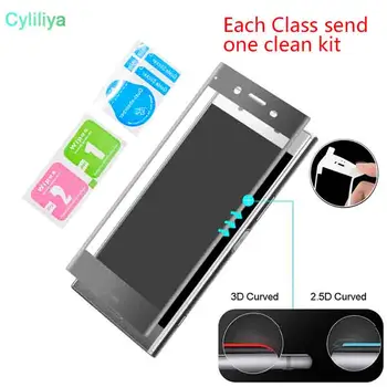 

3D Curved Glass For Sony Xperia XA2 XA 2 Ultra XA2Ultra XZ2 XZ 2 Compact XZ2 Premiun 3D Full Cover Tempered Glass Screen Protect