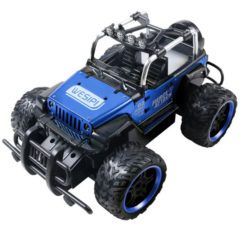

Alloy RC Car 2.4G 4CH 4WD Rock Crawlers 4x4 Driving Car 1:14 Remote Control Model Off-Road Brushed Electric RTR Bigfoot RC Car