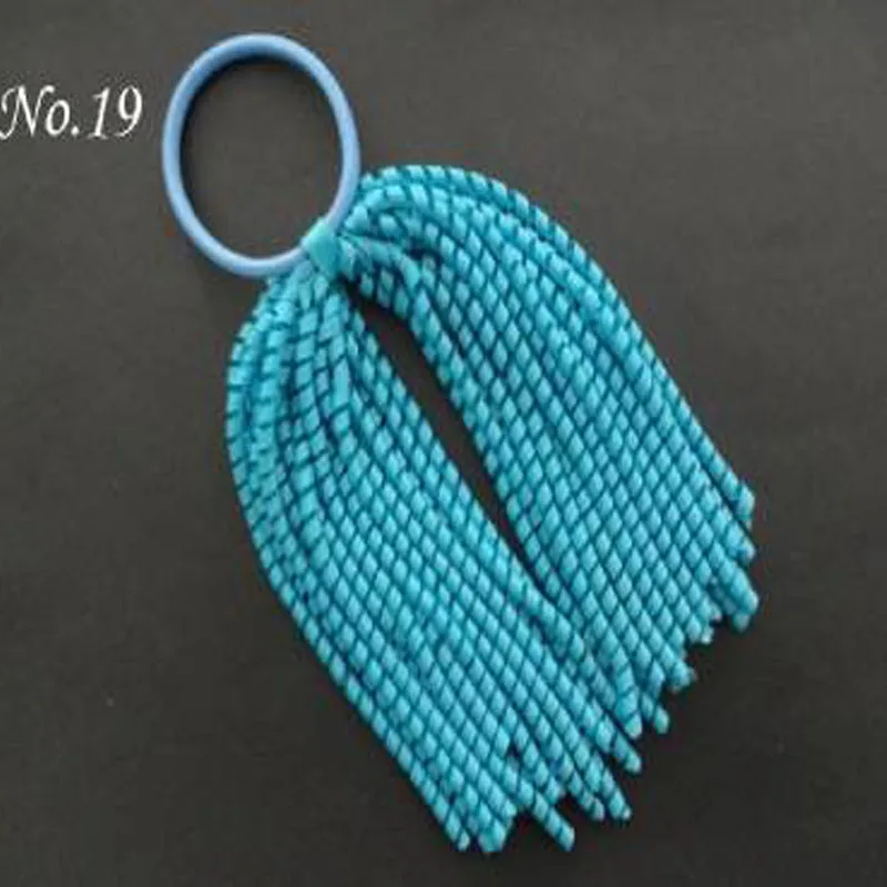 20 BLESSING Good Girl Hair Bow Corker Ponytail Streamers Elastic 98 No.