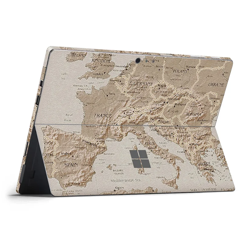 

For Micro Surface Pro6 skin sticker for surface pro 6 Back Full Decal Tablet notebook vinyl Sticker for surface pro 6 skin-0515