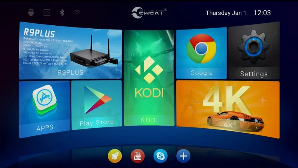 AMLOGIC S912 android tv box 3