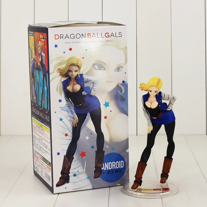 New Anime Gift Dragon Ball Gals Dragon Ball Z Android #18 PVC Figure no box
