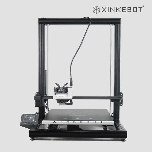 Best Offers Xinkebot Orca 2 Cygnus Large 3D Printer Dual Extruder Auto Level Heated Bed Big Size 400x400x500mm Impresora 3D 1kg PLA Freebies