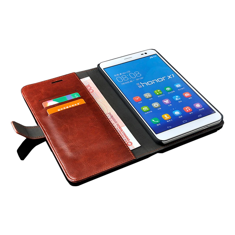 imágenes para Cubierta de la caja del Nuevo tirón de Lujo del teléfono de la tableta de Huawei honor x1 cubierta de cuero monedero Genuino Para Huawei MediaPad X1 funda 7.0 pulgadas imágenes para Cubierta de la caja del Nuevo tirón de Lujo del teléfono de la tableta de Huawei honor x1 cubierta de cuero monedero Genuino Para Huawei MediaPad X1 funda 7.0 pulgadas