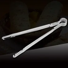 1 шт. Инструменты для барбекю из нержавеющей стали Креативные кухонные щипцы пищевые щипцы для барбекю салат бекон стейк хлеб торт зажим EKX 162