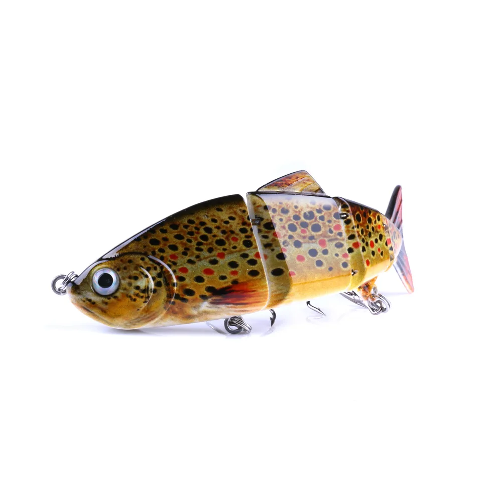 HENGJIA 1 шт. 16 8 г 4 шарнирных секции Рыболовная Приманка minnow рыболовная вобль