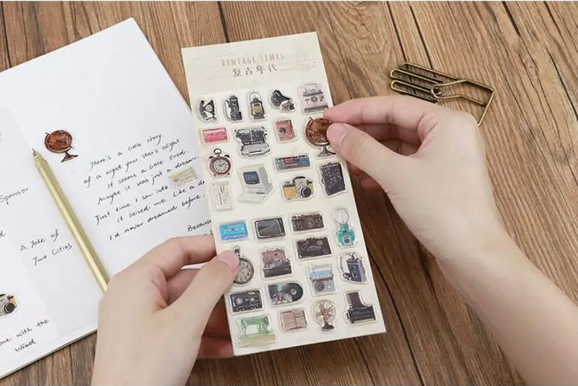 Gilding Plastic Sticke (10)
