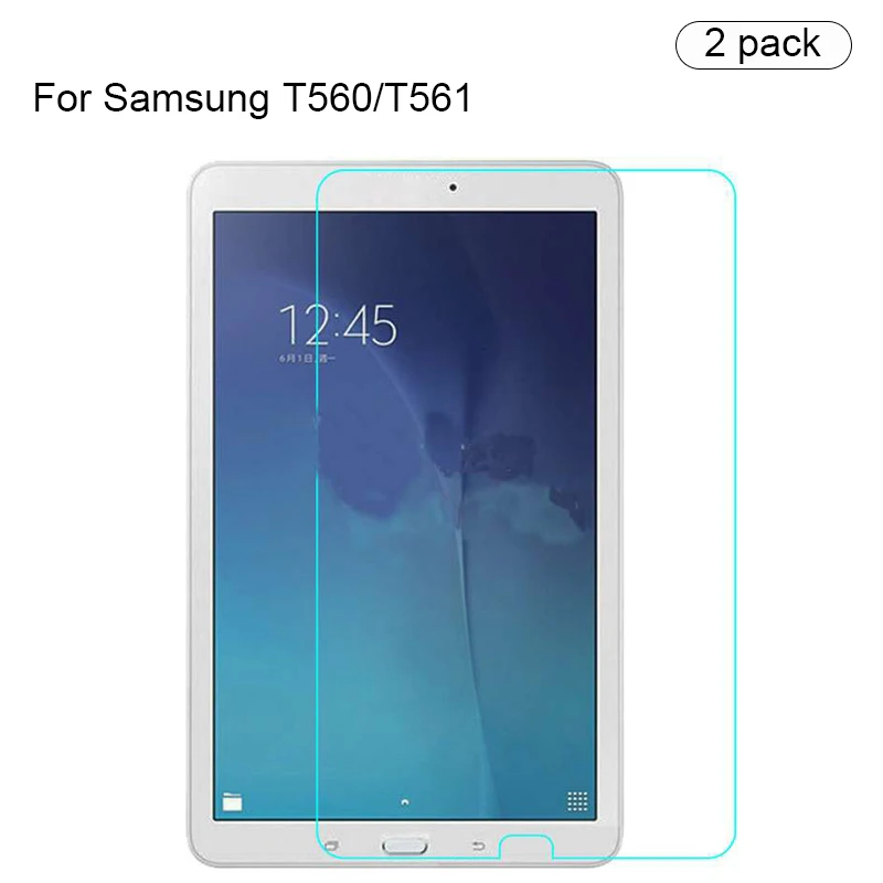 2 шт. 9H 0 3 мм взрывоустойчивое закаленное стекло для Samsung tab tabE пленка HD четкая
