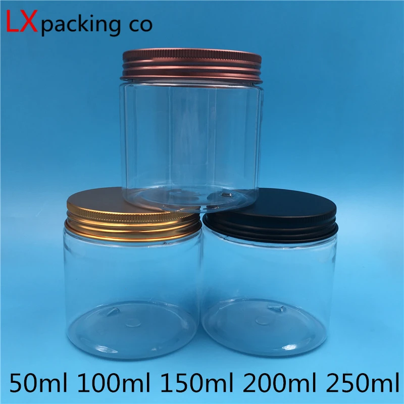 Download 100 250 Ml Crystal Clear Plastic Bottle Jar Wholesale Retail Originales Refillable Honey Cream Pill Tea Empty Packaging Big Jars Plastic Bottles Jars Empty Packagesplastic Clear Jar Aliexpress