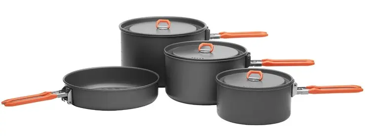

4-5 Person Cooking Pot Outdoor Pot Sets Camping Cookware Feast5