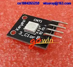 DHL/EMS 250 ШТ. KY-009 5050 Pwm RGB SMD СВЕТОДИОДНЫЙ Модуль 3 Светлый Цвет Для Arduino MCU Малины 3o