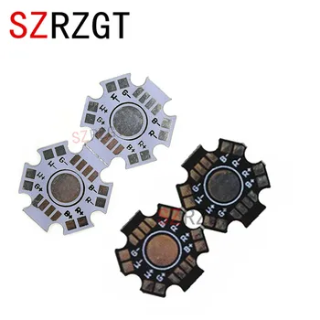 

8pin Heat Sink LED Aluminum Base Plate PCB Board Substrate 20mm Star Kit DIY Cooling Heatsink 20 mm for RGBW 4pin chip