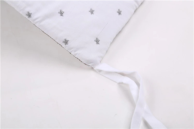 BBSONG 6 шт. детская кровать бампер хлопок бортики для кроватки моющийся Мультфильм комплект детского постельного белья новорожденный ухаживающий праймер кровать безопасности 30*30 см