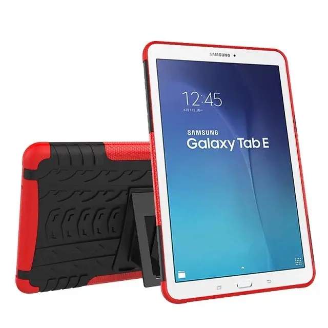Новинка для Galaxy Tab E 9,6 сверхпрочный силиконовый Жесткий чехол-подставка для планшета для samsung Galaxy Tab E 9,6 T560 T561 9,6 дюймов Чехол