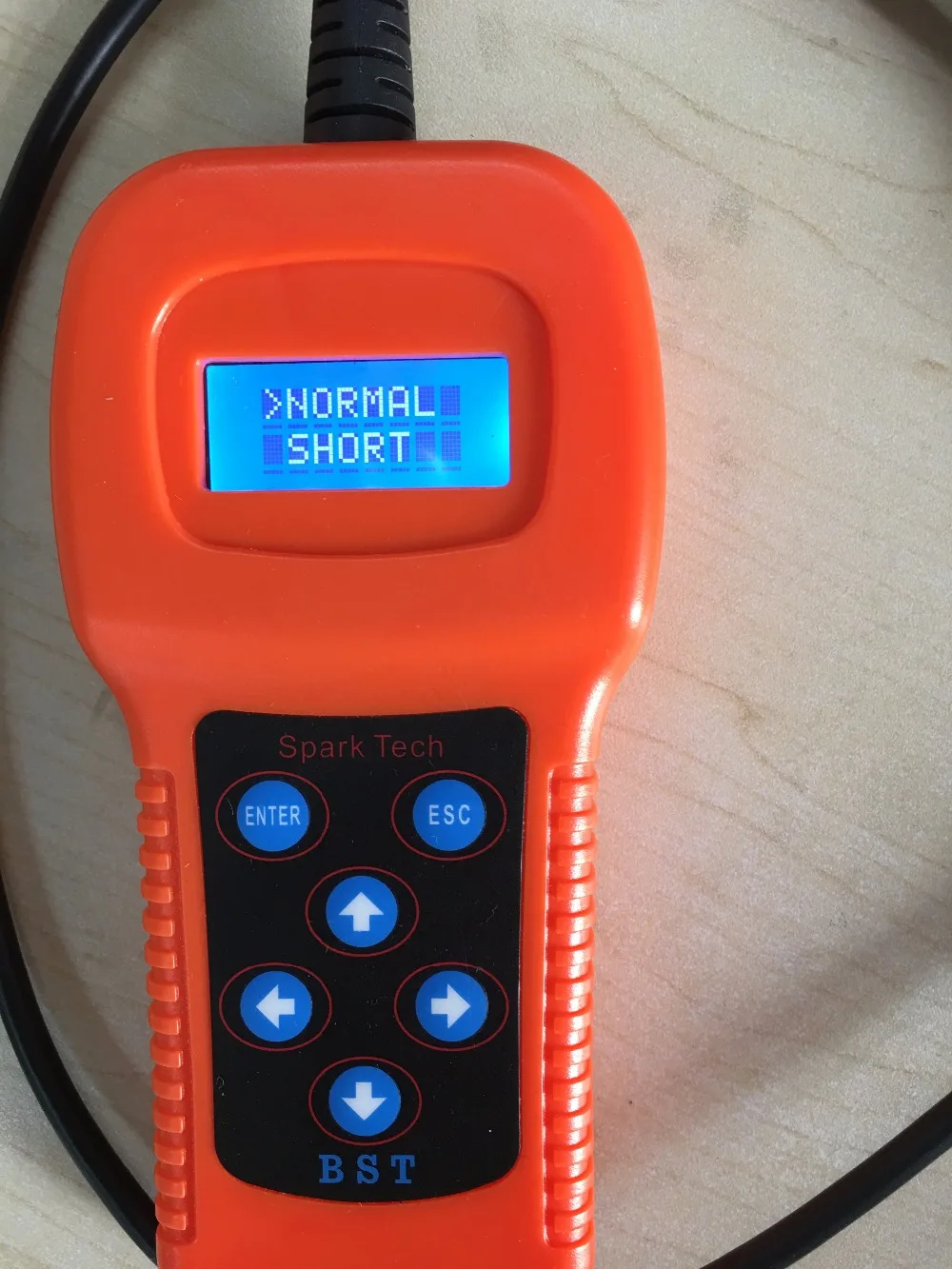 BST406 automotive fuel injector/fuel pump tester, 5 basic testing modes, frequency and width pulse of injector can be adjusted