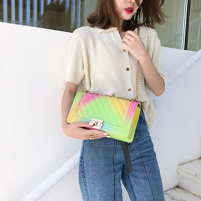 

2019 Hot Summer Single Shoulder Slant Coloured Individual Fruit Frostbag