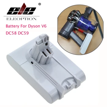 

21.6V 3000mAh Li-ion Replacement Battery For Dyson V6 Mattress Cordless Handheld Vacuum Battery For Dyson DC58 DC59 DC61, DC62