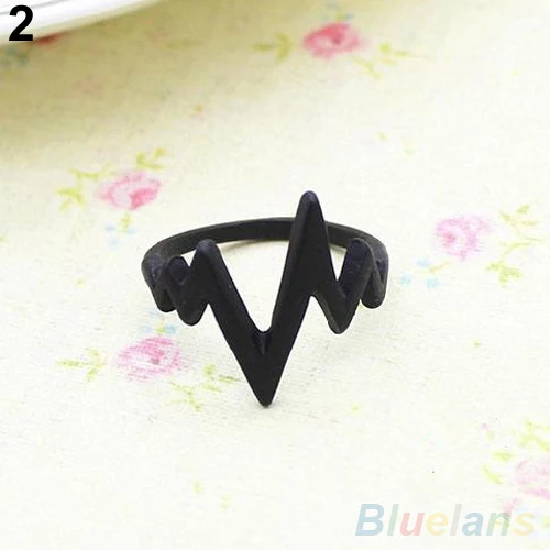 Модное кольцо с зигзагом в форме стрелы современные металлические кольца для