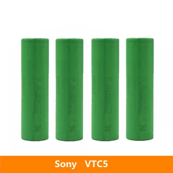 

4 pcs 3.7V 18650 2600mah 30A Original For Sony US18650VTC5 VTC5 3.6V IMR battery for Toy E-cig Torch Flashlight ect