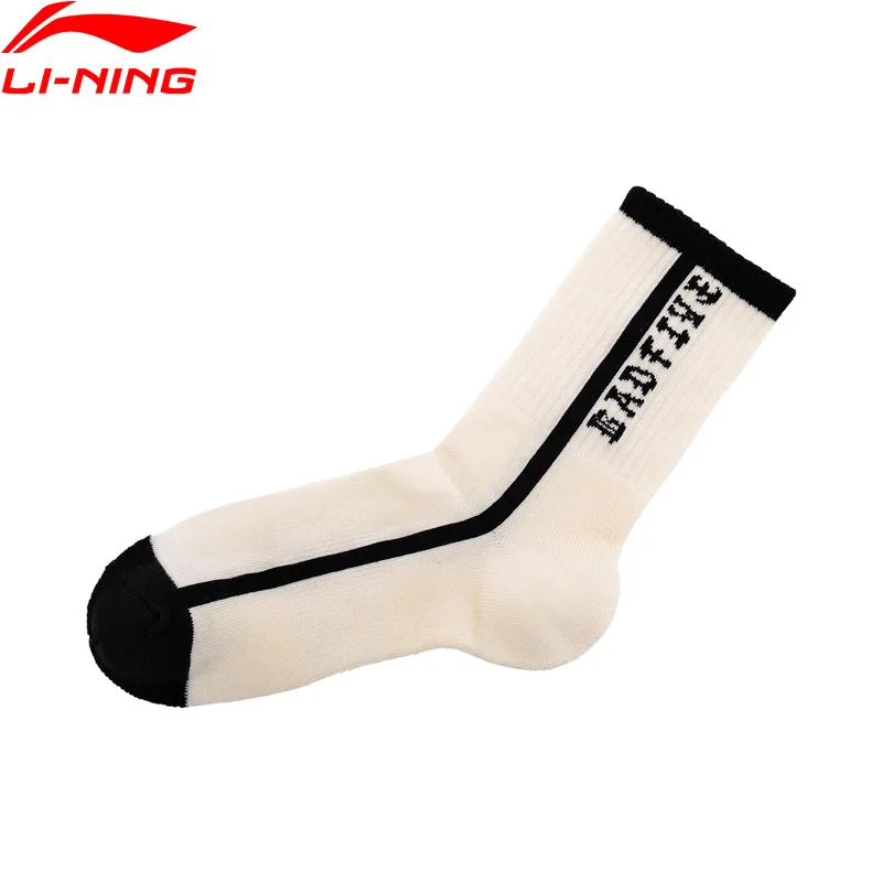

Li-Ning Men Basketball Series Socks Comfort Breathable LiNing Sports Sock AWLM055 NWM356