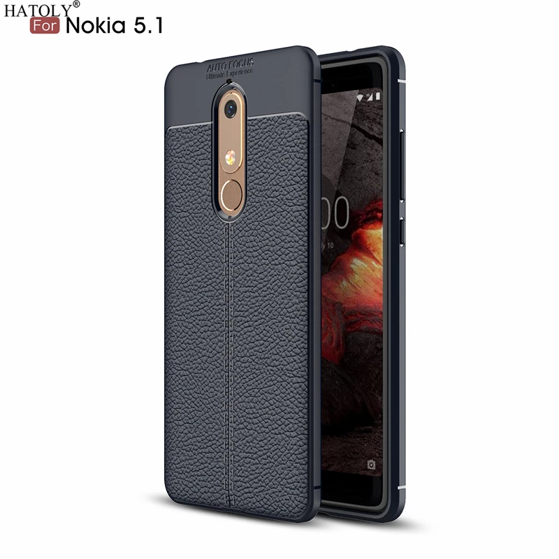 Чехол HATOLY для Nokia 5 1 2018 чехол из искусственной кожи устойчивый к загрязнениям