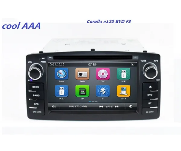 Sale Wholesale! Car DVD Player GPS Navigation For BYD F3 for To yota Corolla E120 2003 - 2006 with Bluetooth Radio free map 3G 1 Sale Wholesale! Car DVD Player GPS Navigation For BYD F3 for To yota Corolla E120 2003 - 2006 with Bluetooth Radio free map 3G 1