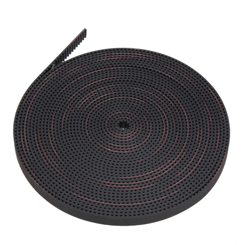 

ENERGETIC 3D Printers Accessories 5M Rubber Opening Synchronize belt,2mm Pitch 6mm Width GT2 Timing Belt for 3D Printer