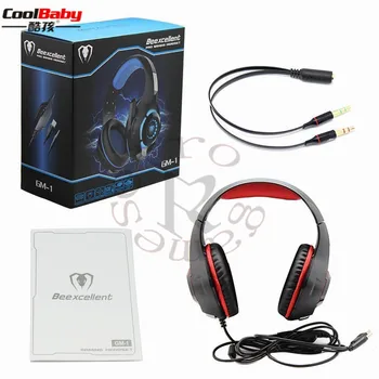 

3.5mm Gaming headphone Earphone Game Headset Headphone forXbox One Headset with microphone for ps4 playstation 4 laptop PC phone