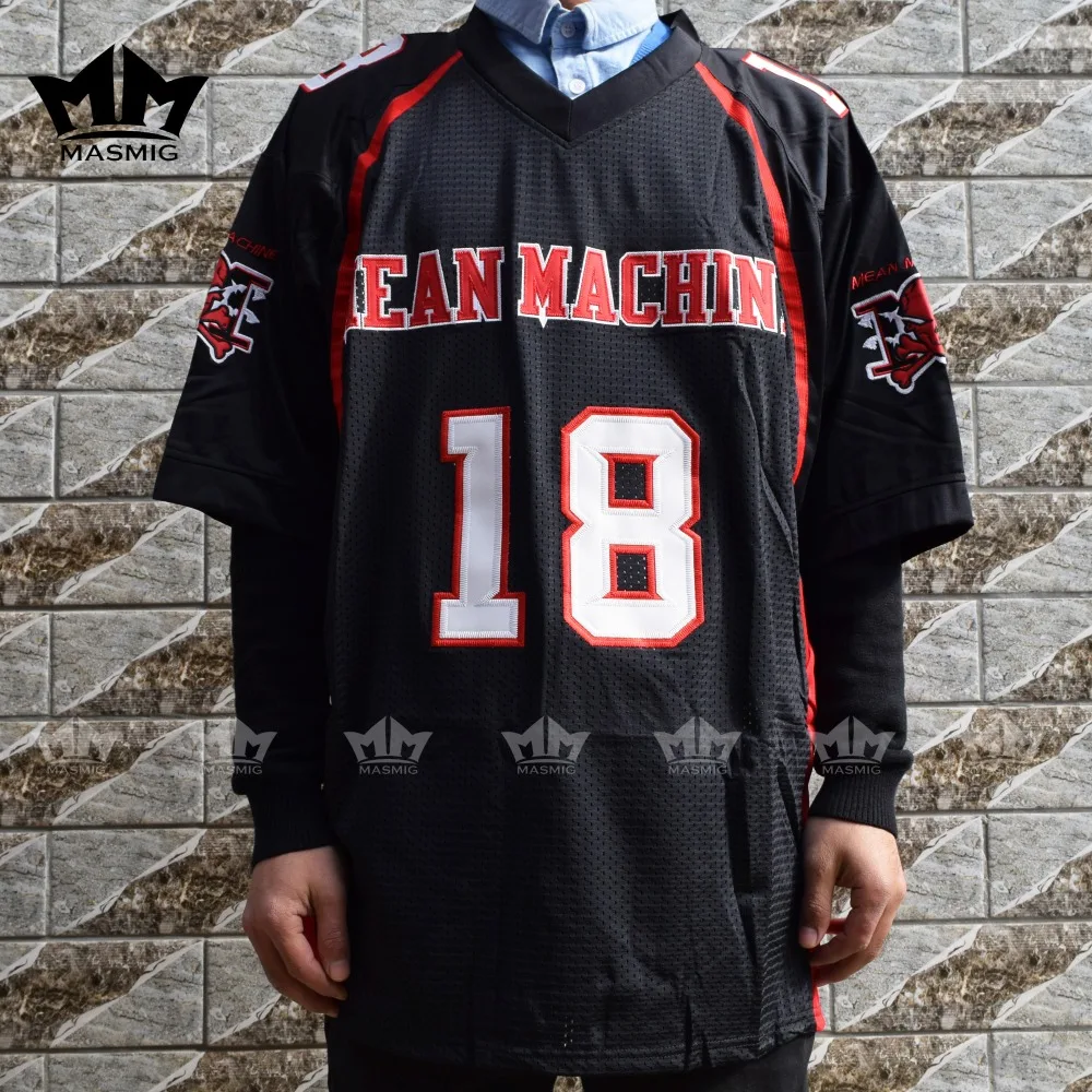 MM MASMIG The Longest Yard Paul Crewe 18 Mean Machine Football Jersey
