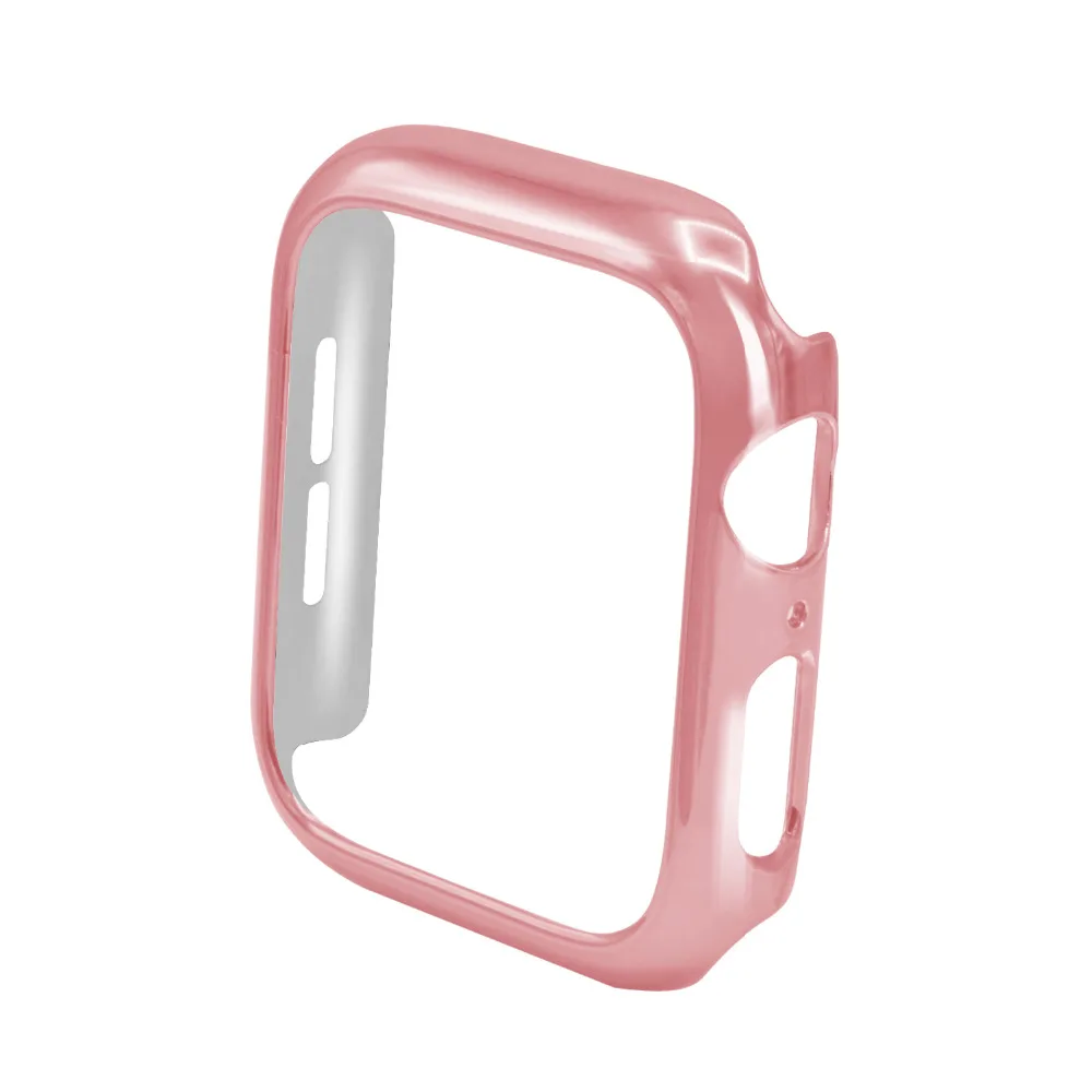 Высококачественный чехол бампер для Apple Watch Series 4 3 2 1 защитный iWatch 40 мм 44 38 42