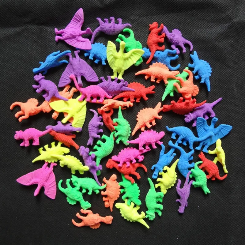 

1000g/lot Middle Size Dinosaur Shape EVA Growing Up Toys Kids' Favor Toy Aquarium Home Decor Free Shipping SJ050