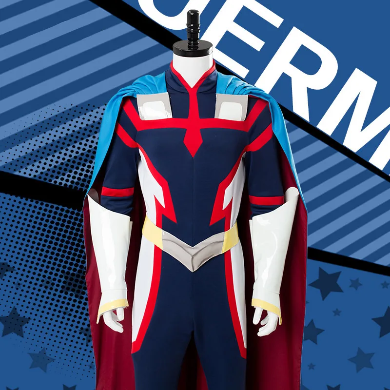 Cosroad Boku no My Hero Academy All Might Косплей парики костюмы Мужской плащ комбинезон для